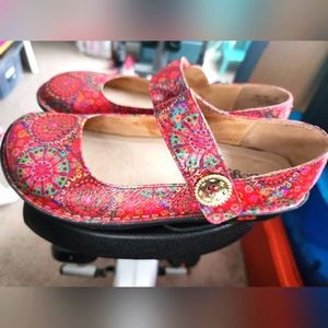 Alegria Paloma Red Bloom: size 41